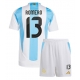 Argentina Cristian Romero #13 Replike Domaci Dres za djecu Copa America 2024 Kratak Rukav (+ Kratke hlače)